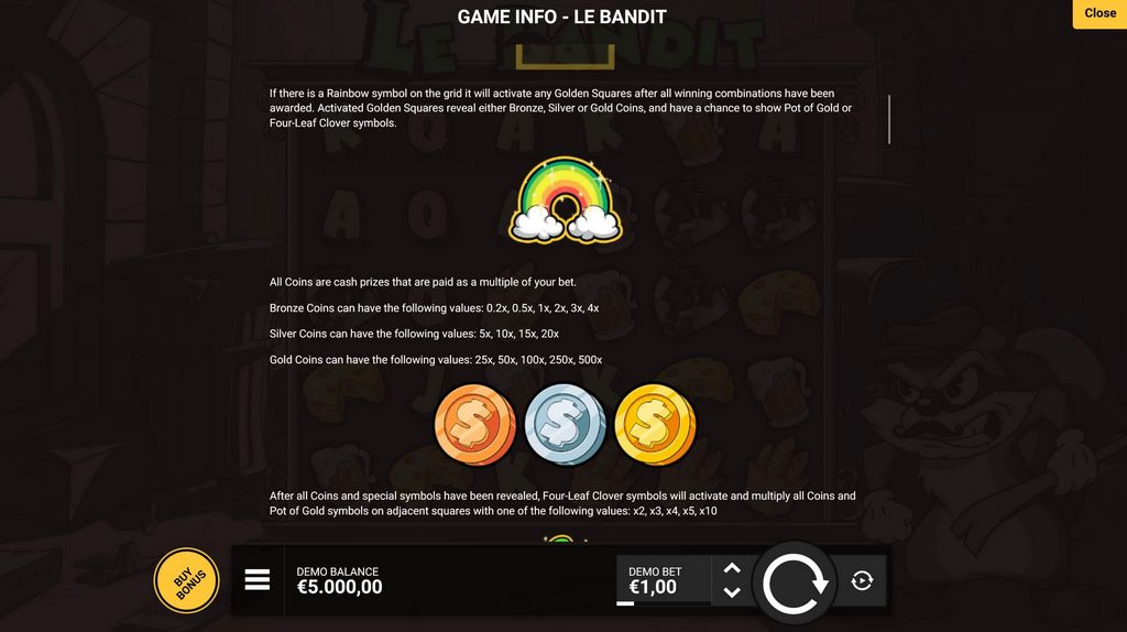 Le Bandit Slot Introduktion 2025